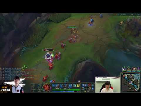 SKT T1 Faker Taliyah mid vs Ryze // Faker League of legends Stream Patch 8.6