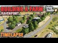 FS19 Building A Farm On Ravenport