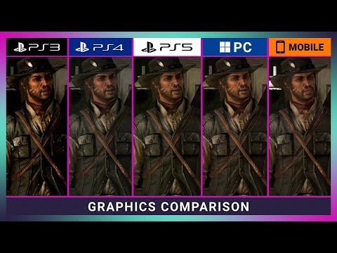 Red Dead Redemption – PS3 vs PS4 vs PS5 vs PC vs Mobile | Graphics Comparison