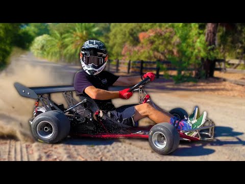 75mph Electric Go Kart ⚡️| DIY Guide + Raw Driving