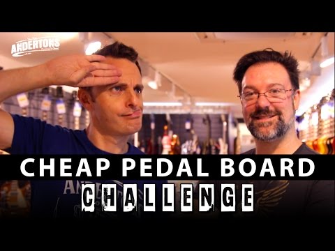 The Cheap Pedal Board Challenge!!