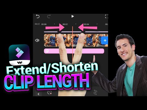 How to extend/shorten video clip or track length【FilmoraGo Tips】