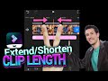 How to extend/shorten video clip or track length【FilmoraGo Tips】