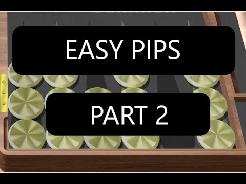 Backgammon Easy InField Pip Counting Part 2