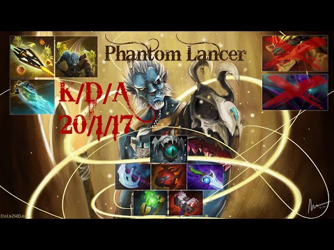 Phantom Lancer [Naruto] Shadow Clone Jutsu Hard Carry can't kill him 20/1/17 I DOTA2