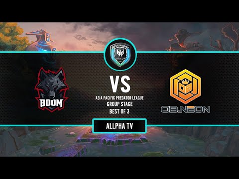 BOOM ID vs OB.NEON | Dota 2 Live Indonesia | ASIA PACIFIC PREDATOR LEAGUE 2020/21 | BO1