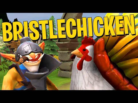 Techies and the Chicken Bristleback - DotA 2