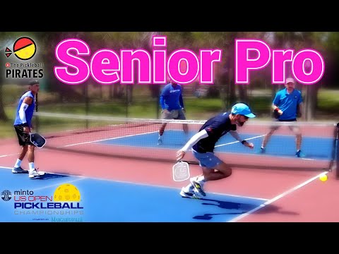 Pickleball US Open 2023 Senior Pro Men's Doubles feat Paul Olin and Mircea Morariu