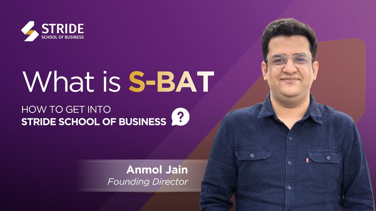 How to get admission to Stride School of Business