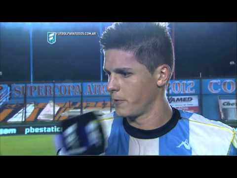 Carrillo: "Agradecido a la gente". Estudiantes 2 - Santamarina 1. 32° de final. Copa Arg 2015.