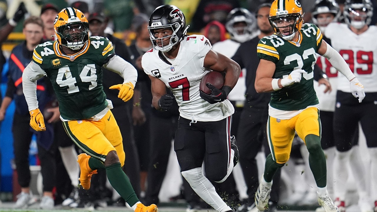 Bijan Robinson's best plays from 213-yard, 2-TD game vs. Packers | Week 3