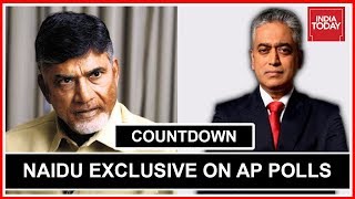 Chandrababu Naidu Exclusive; Cries Foul Over EVM Malfunction & Violence | Countdown With Rajdeep