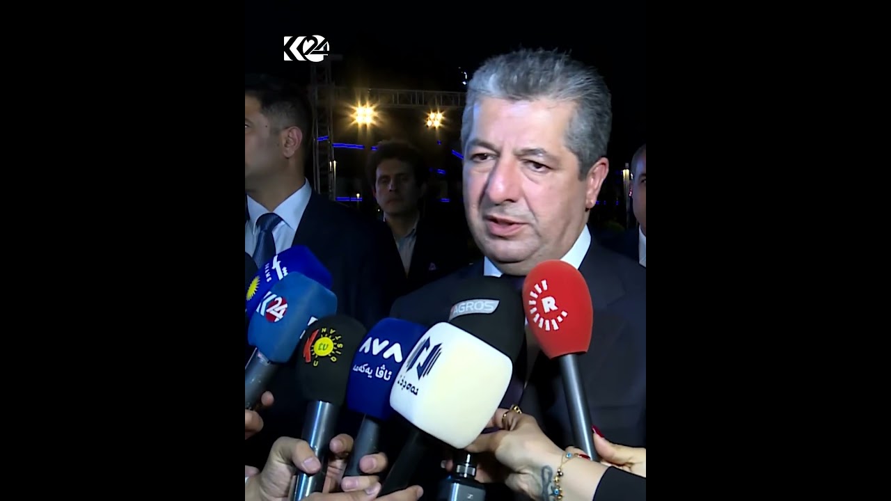ڤیدیۆ | سەرۆکوەزیران مەسرور بارزانی: دەبێ رێز لە رۆژنامەڤانان بگیرێت