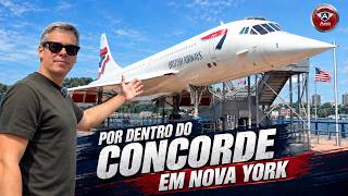 Visitamos um CONCORDE em NOVA YORK