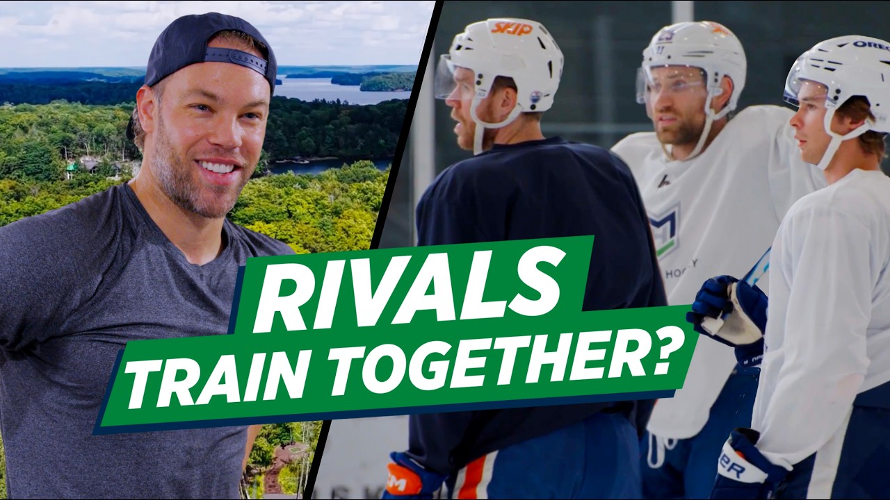 Taylor Hall Trains with NHL Rivals in Muskoka, Ontario