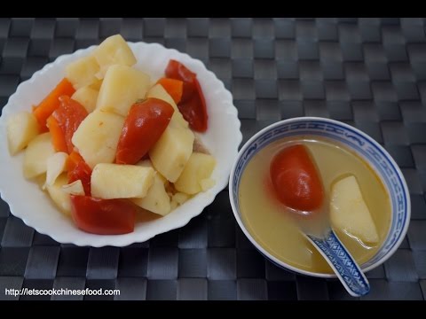 Hong Kong Tomato Potato Pork Soup