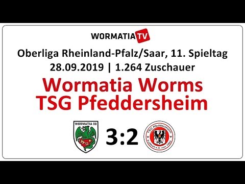 Zusammenfassung Wormatia - TSG Pfeddersheim 3:2 (28.09.2019)