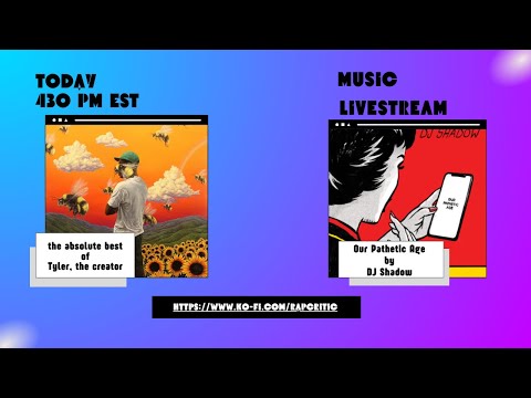 The Absolute BEST of Tyler, the Creator/DJ Shadow ALBUM LISTEN!