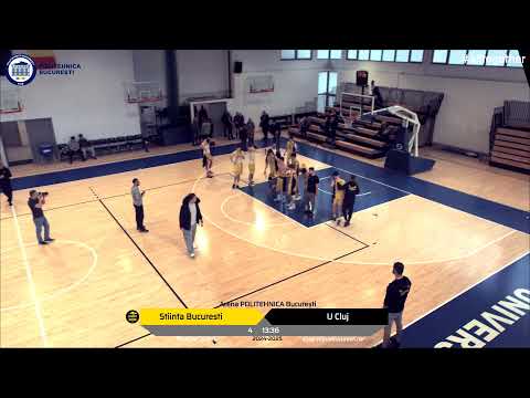 LIVE CN U18🏀CSU Știința Politehnica București - U-BT Cluj-Napoca