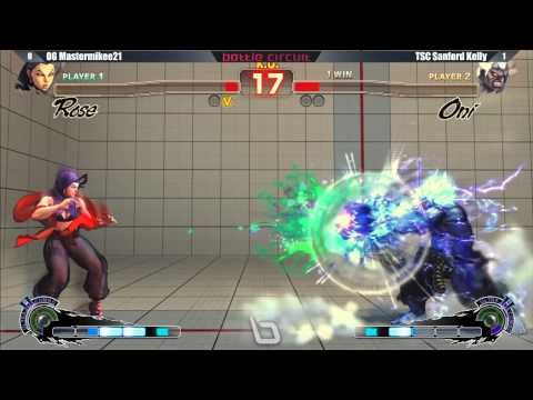 Next Level Battle Circuit 106 - USF4 - OG Mastermikee21 (Rose) vs TSC Sanford Kelly (Oni)