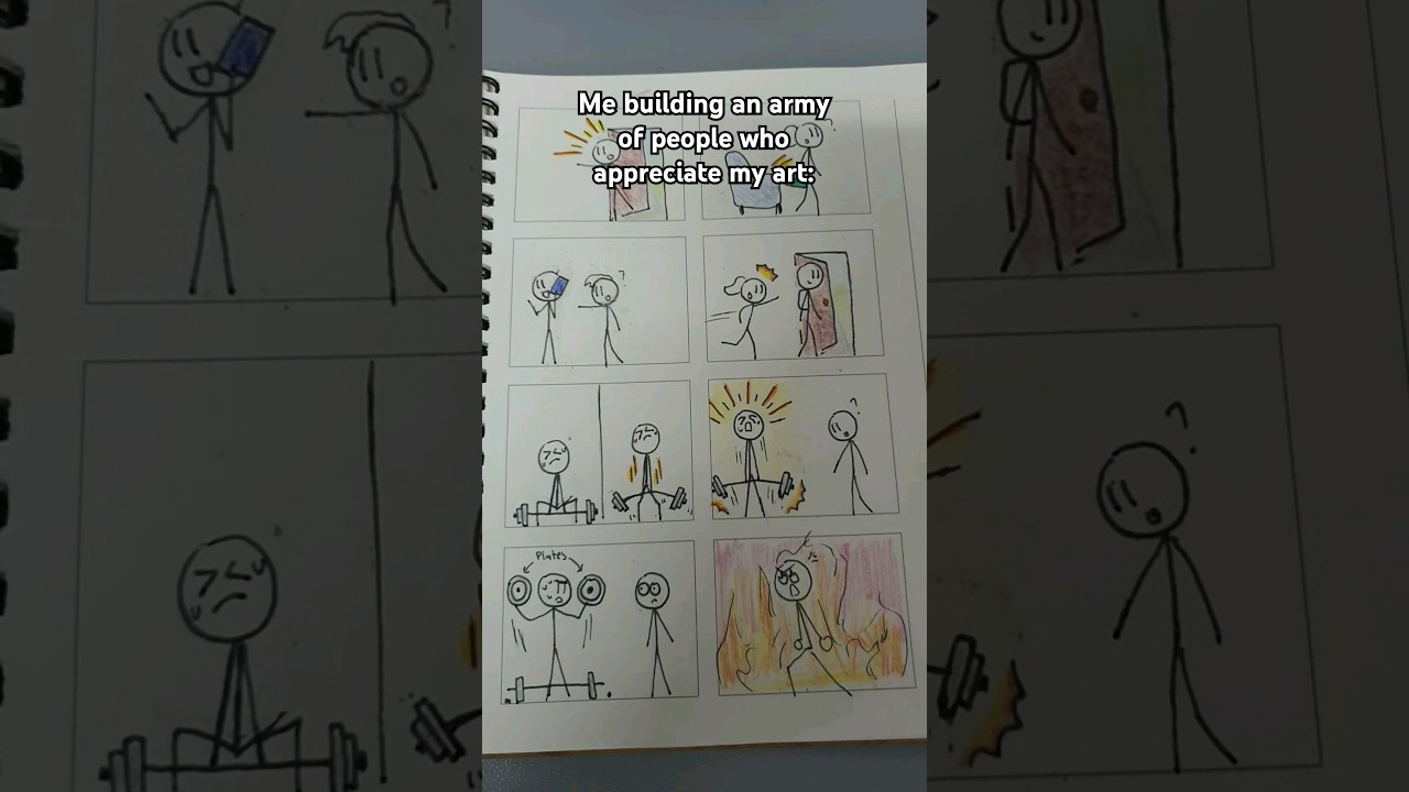 I'll never quit bro 💯 #comics#drawing#art#provethemwrong#stickman#henrystickmin#artist #subscribe