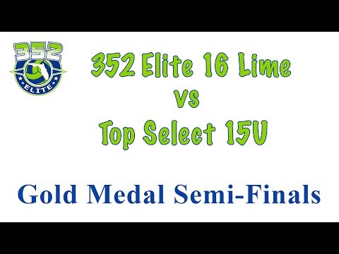 352 Elite Rox 16 Lime vs Top Select 15 Semi-Finals