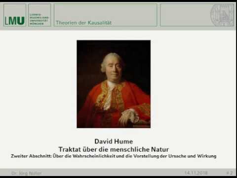 David Hume über Kausalität (2): 14.11.2018