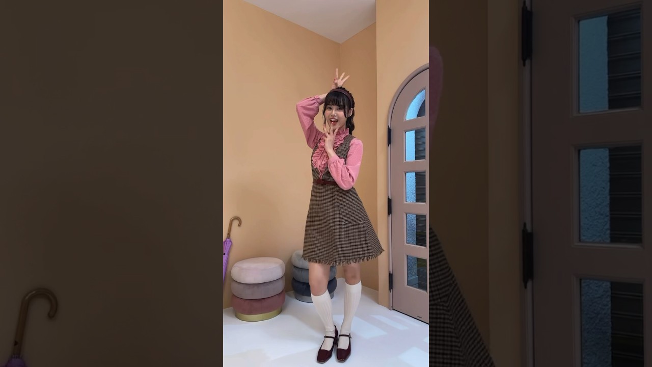 レトロ可愛いお洋服でハッピーの秘訣踊ってみた。