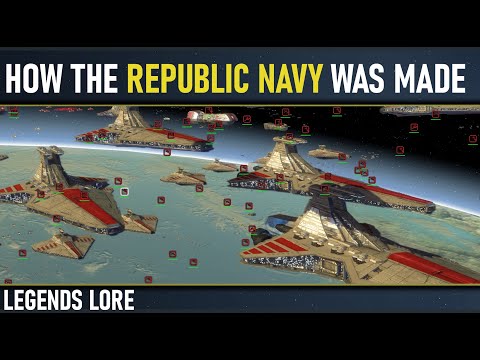 How the Republic's Clone Wars Navy Was Built in Secret! | Star Wars Legends Lore