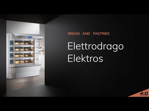 Electric bakery oven POLIN, 3/4/5 decks, Elettrodrago Elektros model