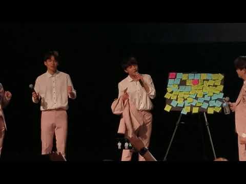 190607 Up10tion Sunyoul singing Rollercoaster Laberinto Tour in San Jose