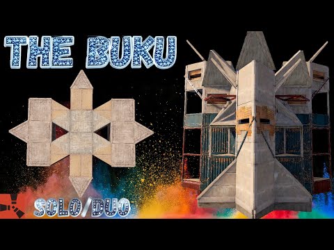 The Buku - 2 X 1 • Solo/Duo • Single TC • Bunker • Oil Refinery • Medium Cost • Rust Base (ofc)