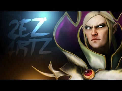 Arteezy Invoker 7853 MMR US East Dota 2