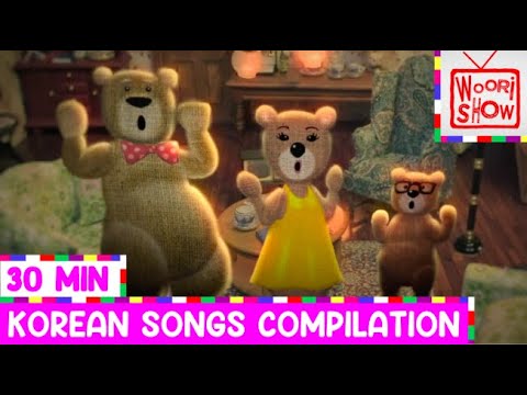 30  Minutes of Fun Korean Children's Songs Compilation, Korean Language &amp; Culture Educational Show ▶32:42