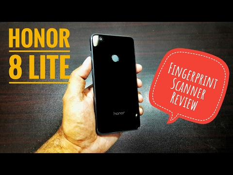 Huawei Honor 8 Lite Fingerprint scanner review!