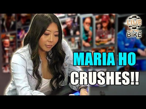 Don't Mess with Maria Ho! - $25/50/100 NLH Highlights! - ♠ Live at the Bike!