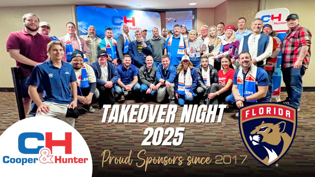 Cooper&Hunter and The Florida Panthers Takeover Night 2025 COOPER&HUNTER