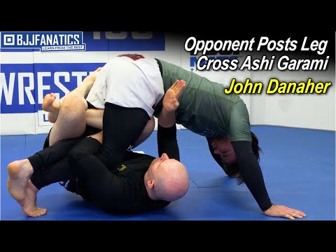 Opponent Posts Leg   Cross Ashi Garami by John Danaher