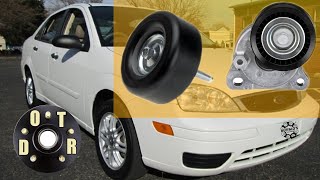 2007 Ford Focus 2.0 Tensioner - Idler Pulley - Serpentine Belt Replacement