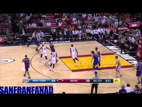 Kristaps Porzingis Full Highlights 2015.11.23 at Heat - 20 Pts, 14 Rebs, 2 Blks