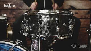 Video thumbnail for Mapex Black Panther 'Persuader' Hammered Brass 14x6.5"  Snare Drum by Peter Lewis