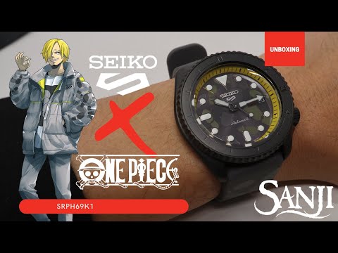 SEIKO 5 SPORTS ONE PIECE SANJI LIMITED EDITION SRPH69