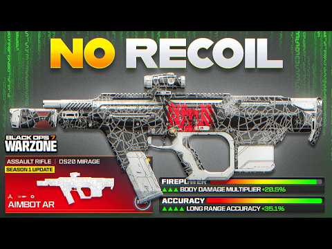 this *BROKEN* AR META LOADOUT has NO RECOIL in BO7 WARZONE! (Best Assault Rifle Class for COD WZ)