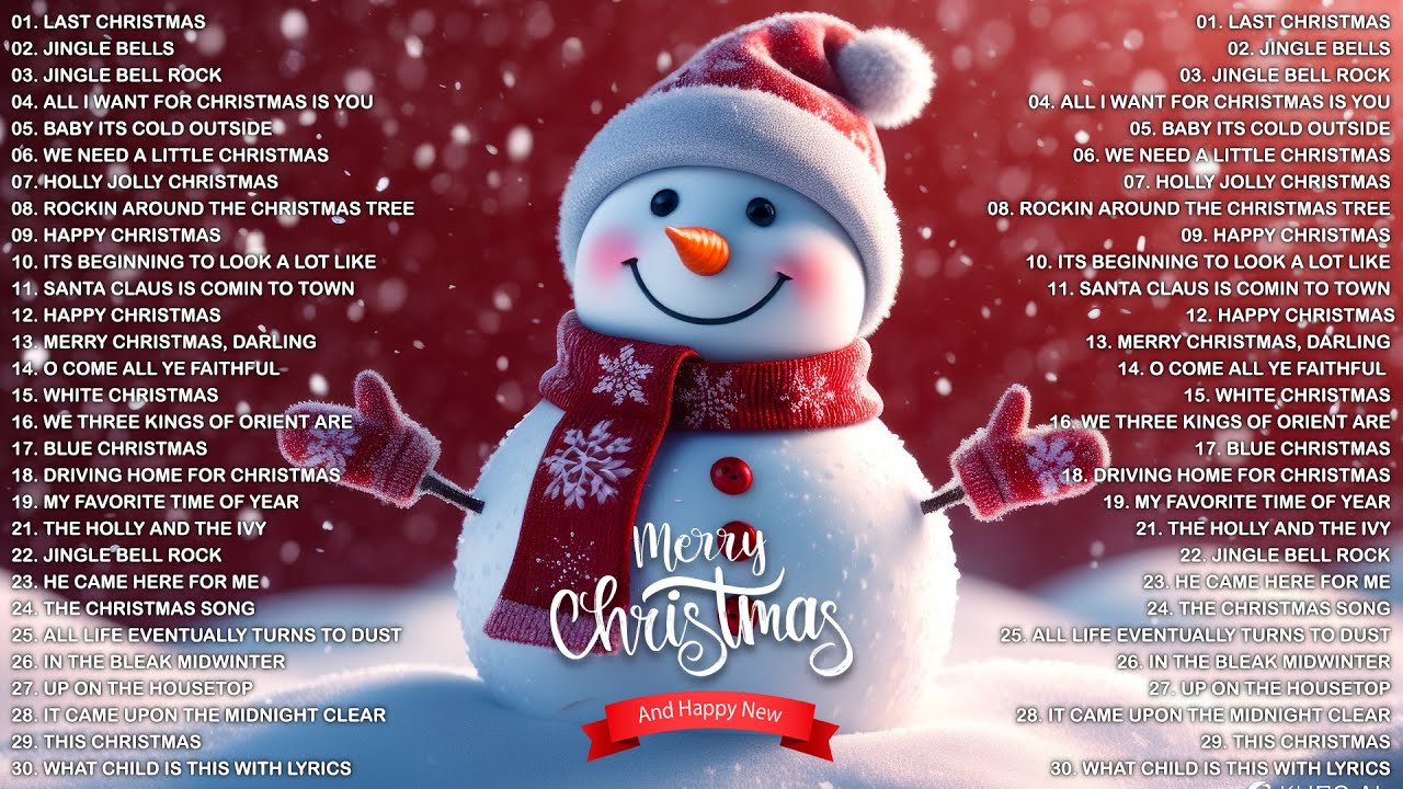 Top 50 Christmas Songs of All Time 🎄🎁🎅 Best Christmas Music Playlist 2025 ❄🎅 Xmas Songs 2025