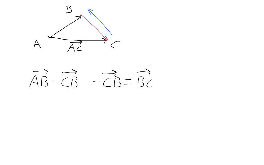 Simplifying vector expressions