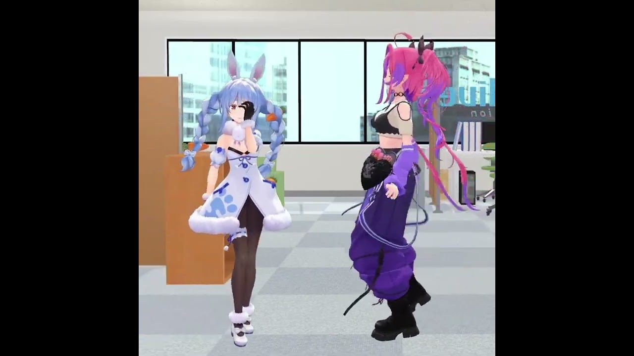 風の兎～ [ホロライブ切り抜き/兎田ぺこら/綺々羅々ヴィヴィ]