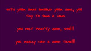 whatever happened to saturday night (glee cast)+lyrics