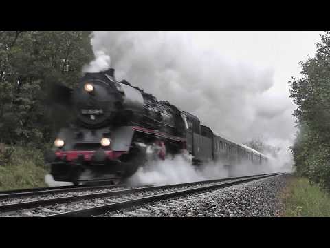 Mit 50 3648 nach Karlovy Vary und mit 41 1144 - dem Elstertalexpress - nach Cheb am 5.10.2019