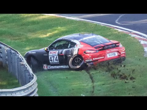 Nürburgring NLS 9 Highlights, Crash & Close Battles! 09 10 2021 Langstrecken Series Season Finale