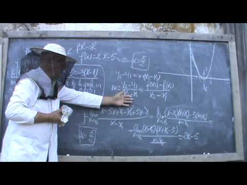 3. Bazele Matematicii: Lectia 42 -  Analiza matematica: Cum ne ajuta derivata unei functii  3/3